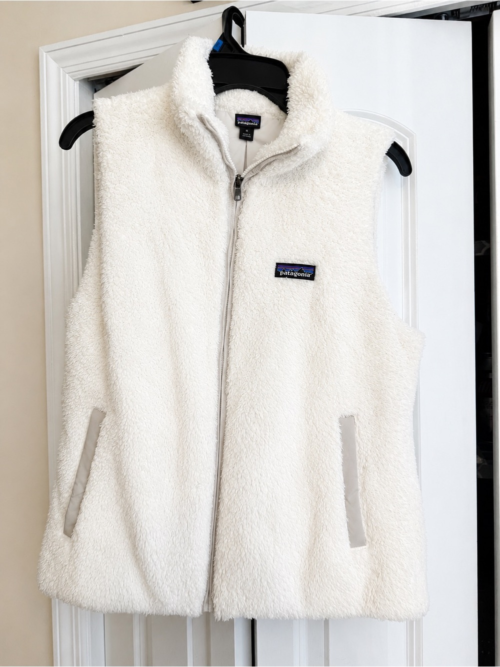 Patagonia Women’s Cream Sherpa Fleece Vest